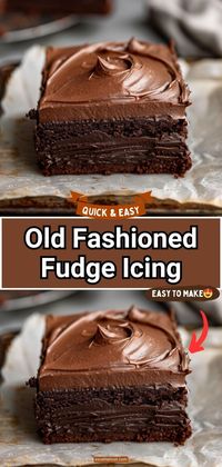 Old Fashioned Fudge Recipe is a classic treat made with simple ingredients like chocolate, butter, and condensed milk, resulting in rich, creamy.