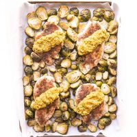 Whole30 + Keto Sheet Pan Jamaican Chicken - Tastes Lovely