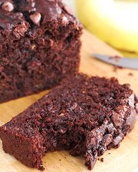 Chocolate Chocolate Chip Banana Bread – the loaf recipe that keeps on giving. If you love classic banana bread, then this healthy chocolate chocolate chip banana bread recipe is going to knock your socks off!