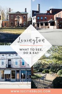 Are you travelling to Lexington, Kentucky with limited time? Looking for things to do in one day? Check out this one-day Lexington Kentucky travel guide for tips on where to eat and what to do.  #VisitKentucky #Kentucky #LexingtonKY #ExploreKentucky #TravelKentucky #DiscoverKentucky #TheSouthUS #TheSouth #USTravel #UnitedStates #USATravel #TravelUSA #OneDay #1Day #OneDayTrip #TravelGuide #CityGuide #TravelItinerary #TravelBlog #52CitiesBlog