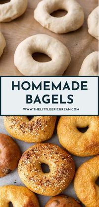 Create fresh and flavorful bagels right in your own kitchen with this easy homemade bagel recipe! If you love plain, sesame, poppy seed, or everything bagels, this recipe will guide you through making chewy, golden-brown bagels that are perfect for breakfast or a satisfying snack. #homemadebagels #bagelrecipe