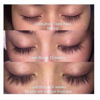 No need to worry anymore, Lash Boost is here to save you! Delivered to your door! This nightly serum applied to your REAL lashes will have you saying bye bye to falsies forever!