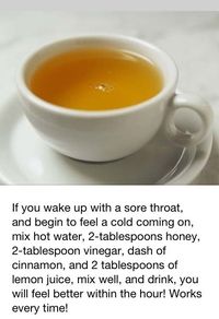 Sore throat cure! by LavenderM #Sore_Throat_Remedy