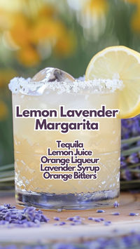 This cocktail is a refreshing twist on the classic margarita, blending the tangy zest of lemon with the floral notes of lavender for a truly unique taste experience. #lemonlavendermargarita #margarita #lavendercocktails