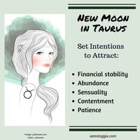 This well-positioned New Moon in #Taurus is also a Solar Eclipse. If you're a risk-taker at heart, it just might be THE day of the year to set intentions for attracting financial prosperity, increasing patience and perseverance, and bringing contentment and sensuality into your life - or to ask for improvements in your love life. In my experience, intentions set on a Solar Eclipse can come to life FAST! But, it can be a turbulent ride. #manifestation #NewMoon #NewMoonApril2022 #abundance .