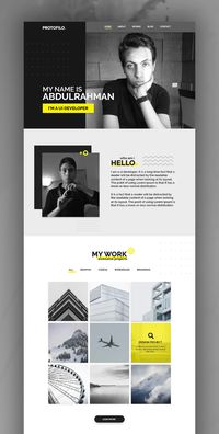 My Portfolio Website | UX/UI on Behance