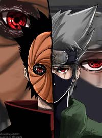 Obito Uchiha and Kakashi Hatake (NARUTO SHIPPUDEN)