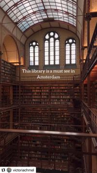 Embark on a captivating visual journey through the heart of Amsterdam's iconic library! 🚀📹Amsterdam's library a haven for book lovers. Watch now and let the magic of Amsterdam's library transport you into a world of literary wonder! 🌟🎬Credit @dustyatticrarebooks #LibraryTour #AmsterdamBookishAdventure #BookLoversDream