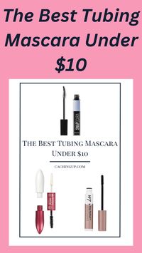 You gotta try this life-changing makeup product: tubing mascara! Lengthening, curling, and smudge-proof magic.