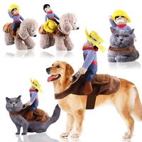 Ride Cowboy Dog Pet Costume（BUY 1 GET 2ND 10% OFF）