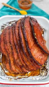 Honey Butter Ham is a holiday meal that is easy to make and will be ready in about 60 minutes!