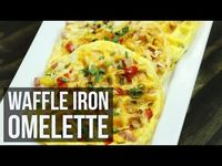 Omelettes In A Waffle Maker Will Be Your New Breakfast Hero