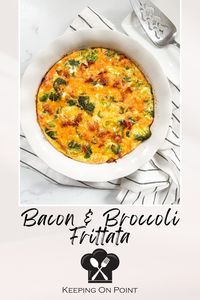 Bacon and Broccoli Frittata