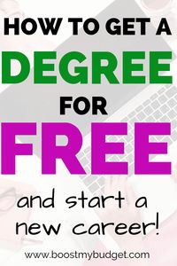 Qualifications can be the key to make more money. Here's how to get a degree for free. Study online for free from anywhere in the world - these colleges offer free online degree courses with certificates for international students. Increase your sellable skills, add value to your skillset, improve your CV and increase your income!