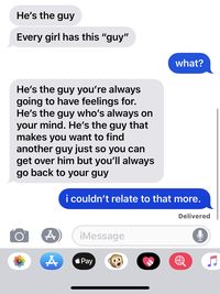 Every girl has a guy.