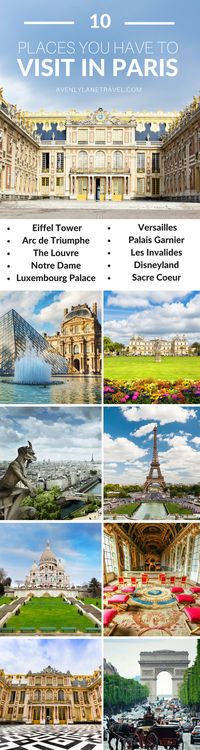 10 Things you have to see your first time in Paris | Things to see in Paris, France | Avenly Lane Travel