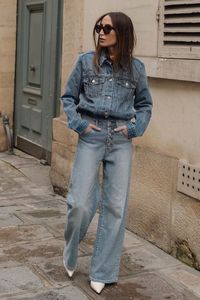 I'm Suddenly Obsessed With Double Denim—Here's How I'll Wear It