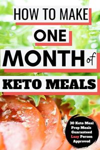 Dive into "30 Keto Meal Prep Recipe Ideas: How to Meal Prep For An Entire Month" for meal prepping and healthy meal preps. Find easy healthy, high protein, and low carb meal prep lunch ideas. It's a guide for clean eating, offering healthy breakfast, lunch, and dinner recipes. Perfect for those on keto or vegan diets, seeking ideas for weight loss. Ideal for beginners needing easy, nutritious recipes for the week.