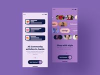 Onboarding Screen UI UX Design - Howtodress by Zulqurnain Haider