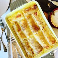 Cheese Blintz Casserole - Peter's Food Adventures