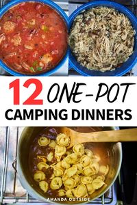 Yes! These easy one pot camping meal ideas are perfect for camping! If you want a camping dinner that only requires one pot, these camping recipes are it!