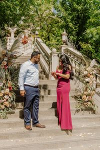 Romantic summer winery proposal in Oregon. Photo by Brooks and Pine #oregonengagementphotoshoot #elopementphotographer #destinationelopementgphotographer #weddingphotographer #wineryweddingphotographer #engagementphotographer #brooksandpine