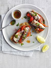 This 10-minute sardines and pepper on toast recipe is a really quick and easy idea for a midweek meal.