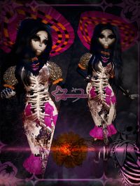 𐙚 ‧₊˚By me  #skeleton #halloween #creepy #skull #aesthetic #outfit #ideas #dti #dresstoimpress #roblox