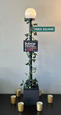 34-inch Tall New York City NYC Centerpiece LED Lit Street - Etsy