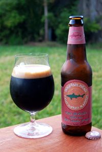 Palo Santo Marron (Dogfish Head Craft Brewery) -- favorite beer; four bucks a bottle means special occasions only