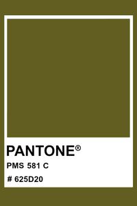 PANTONE 581 C #pantone #color #PMS #hex