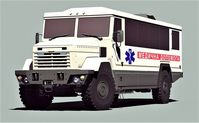 Concept of ambulance bus