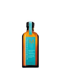 Moroccanoil Treatment • The product that pioneered oil-infused hair care and created the worldwide buzz on argan oil • The original foundation for hairstyling, Moroccanoil Treatment can be used as a conditioning, styling and finishing tool • Infused with antioxidant-rich argan oil and shine-boosting vitamins, this completely transformative hair treatment detangles, speeds up drying time and boosts shine • Leaves hair nourished, manageable and smooth with each use. How-to: • Apply 1-2 pumps of Mo