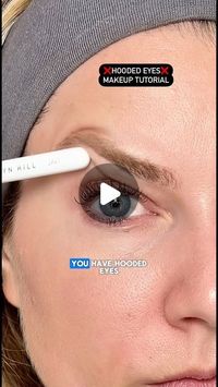 Michaella on Instagram: "Hooded Eyes Makeup Tutorial! Save & Follow for more tips! 👩‍🎨 @kyliecosmetics eyeshadow palette   #eyeshadowhack#eyeshadowhacks#makeuphacks#makeuptips#beautyhacks#beautytips#makeuptipsandtricks#howto#makeupforbeginners#hoodedeyesmakeup"