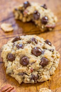 Cowboy Cookies (Loaded Oatmeal Cookies!) - Averie Cooks