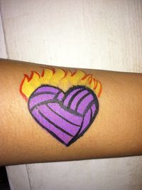 Volleyball heart