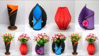 Vas Bunga Cantik dari KERTAS ! Model terbaru Mudah banget ! PAPER FLOWER VASE - YouTube