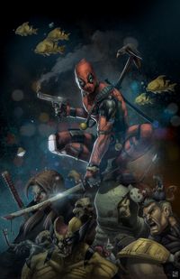 ArtStation - Deadpool , Vinz El Tabanas