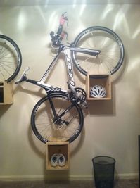 bike diy rack storage garage bicycle stand cycling indoor wall mount hanger racks holder amzn amazon