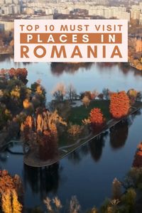 The best places to visit in Romania. The best Romania itinerary. Romania travel ideas. From Transylvania, Bucharest, Sibiu, Brasov and more. Romania nature and landscapes are some of the most beautiful travel destinations in the world. If you want to visit Romania this is a great start! Don't miss out on this Balkan travel destination #romaniatravel #balkantravel #balkanitinerary