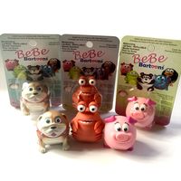 Bulldog, Lobster and Pig BeBe Bartoons - Collectible & Adorable