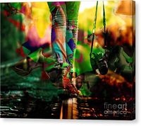 Camera Canvas Print featuring the mixed media Special Moment Camera Collection by Marvin Blaine