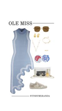 OLE MISS GAMEDAY OUTFIT | Shop the look #outfitinspo #gameday #gamedayfit #gamedayoutfit #outfit #olemiss