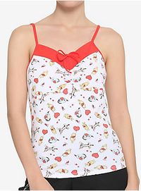 Her Universe Disney Winnie The Pooh Hearts Girls Strappy Tank Top