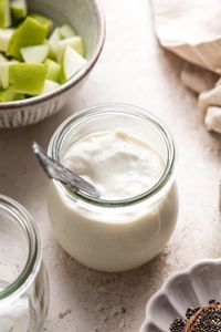 The water will drip from the cloth into the jar, creating a thicker quark layer on top. If you're looking for a vegan alternative to traditional quark cheese, I've got you covered! With no dairy ingredients and maximum flavor, this recipe is simple, failproof & SO delicious! Even if you've never made your own quark before, you can easily nail this one in your very first go. Now let's get started!