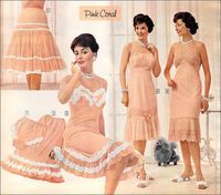 1959 pink coral underwear