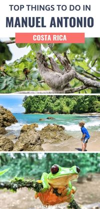 Find out the top things to do in Manuel Antonio Costa Rica along with lodging, places to eat and of course which beaches to visit! #costarica #manuelantonio #thingstodo