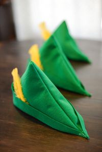 How to Make a Felt Peter Pan or Robin Hood Hat