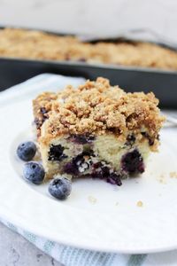 Brown Sugar Blueberry Coffee Cake