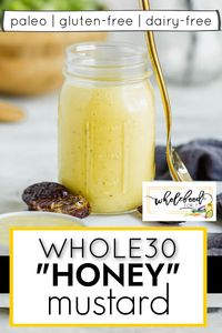 Whole30 Date Mustard